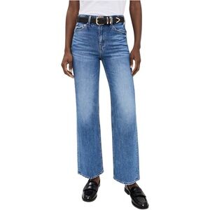 AYR The Secret Sauce Jeans Women’s 30 Medium Blue Wash Straight Premium Denim